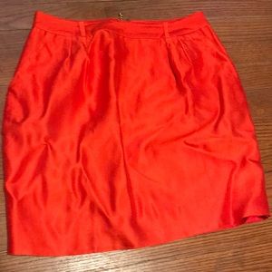 Orange Kate Spade Skirt